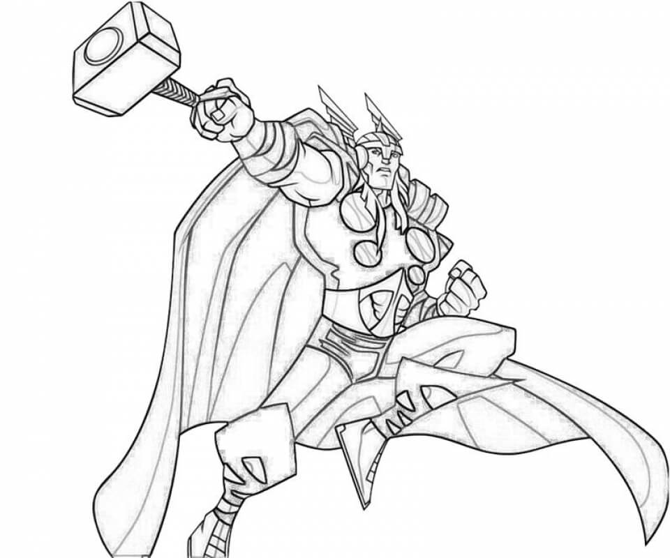 Dibujo de Thor