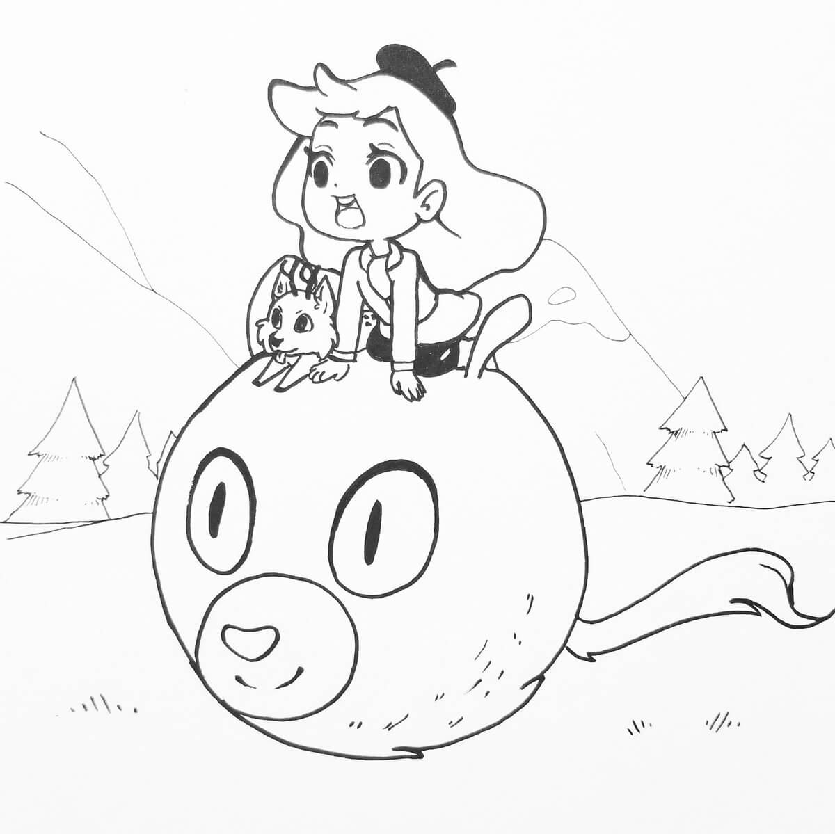 Dibujos Animados de Hilda y Twig