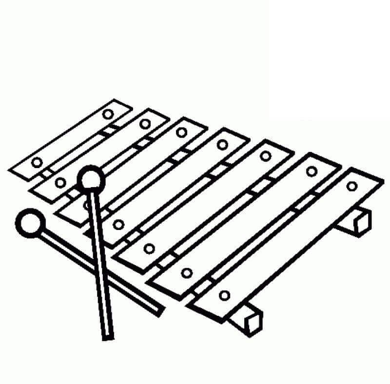 Dibujos Animados de Xilófono