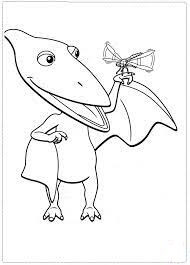 Dinosaurio Con Una Libélula