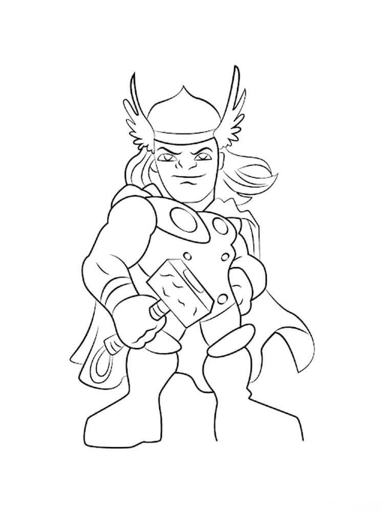 Dios Del Trueno Thor