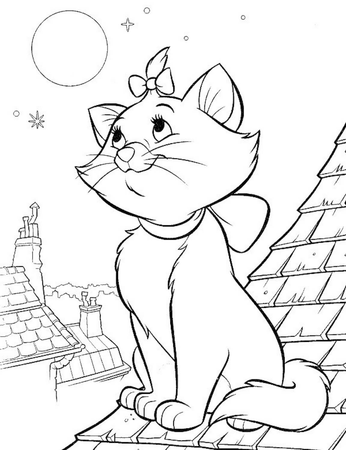 Disney Gato Sentado