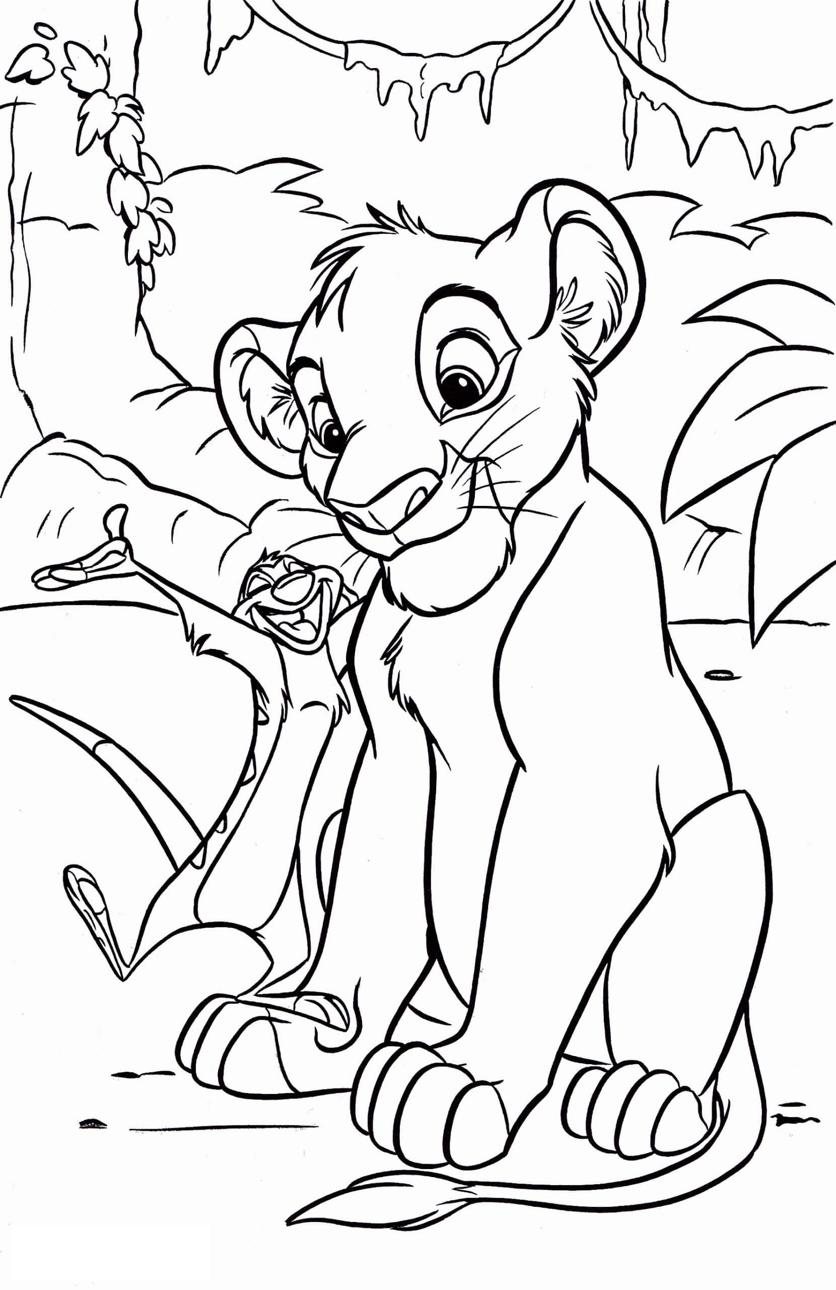 Disney Simba y Amigo