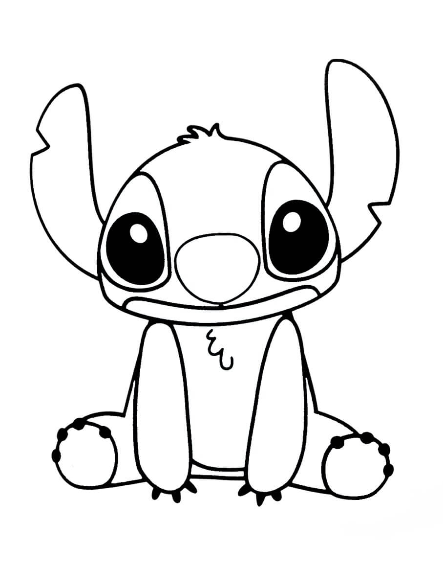 Disney Stitch Sentado