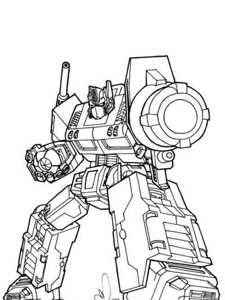 Disparo Optimus Prime
