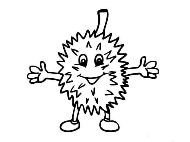 Diversión Durian de Dibujos Animados