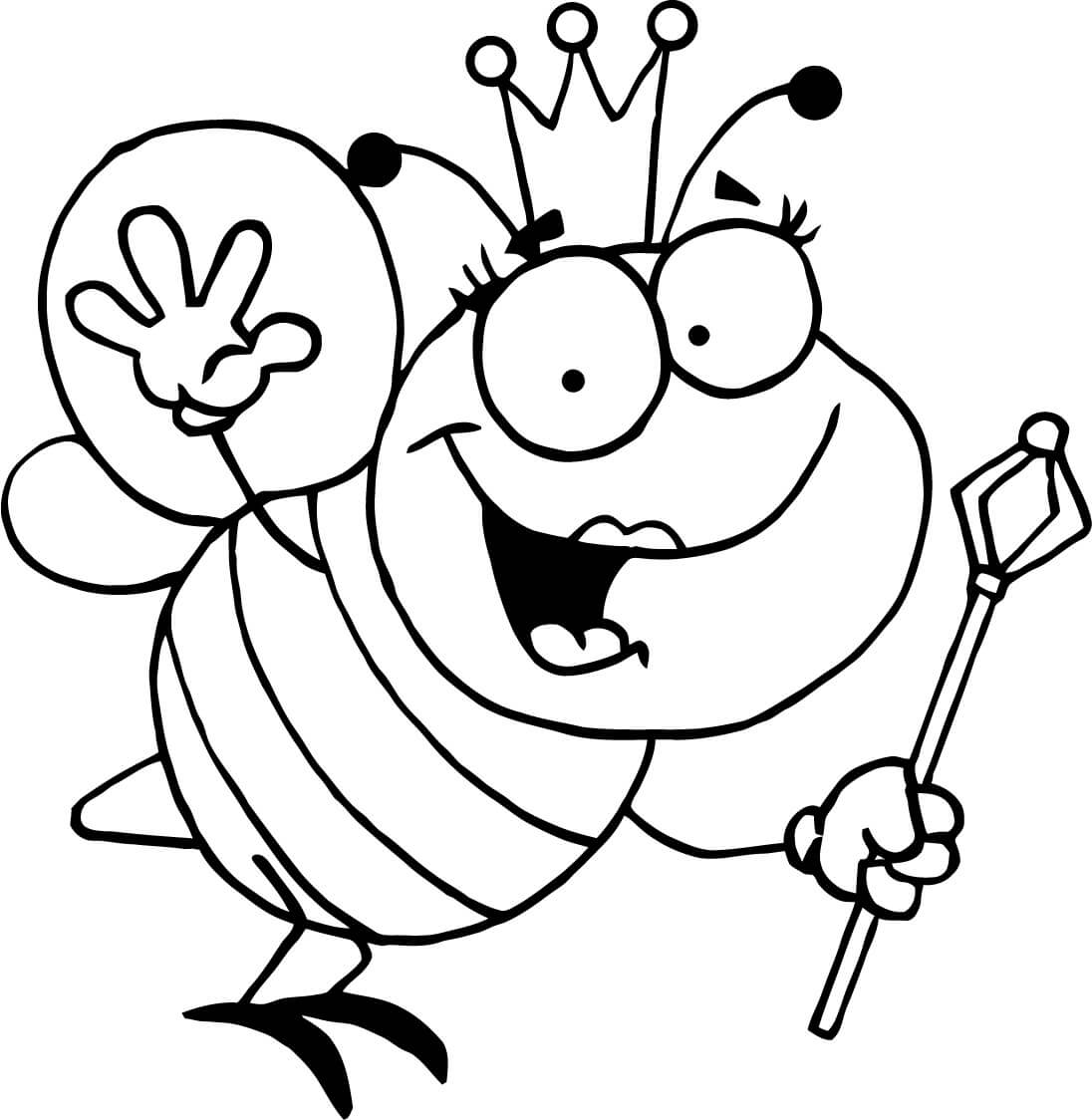 Divertida Abeja Reina