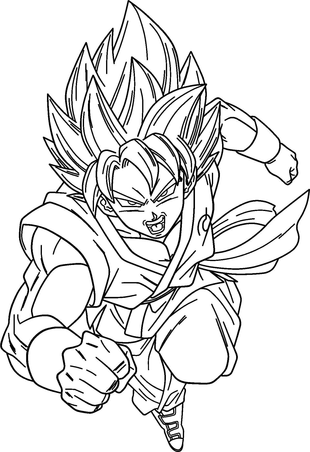 Divertido Goku SSj1 Ataque