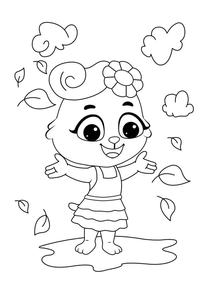 Divertido Rubí en Otoño
