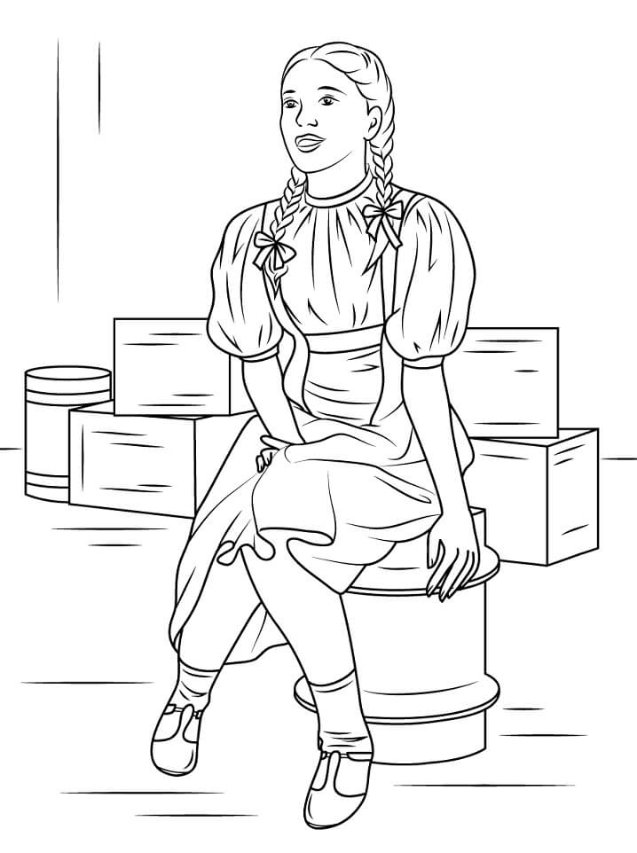 Dorothy Gale Sentada