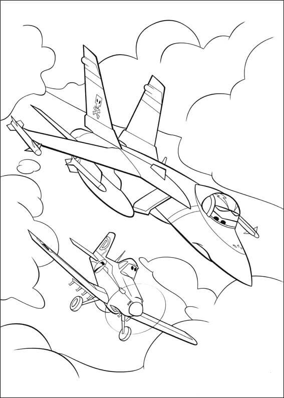 Dos Aviones Básicos de Disney