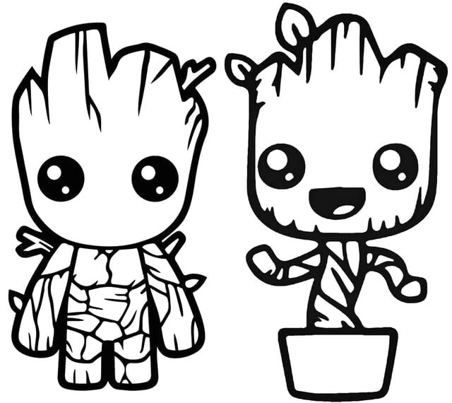 Dos Bebés Groot