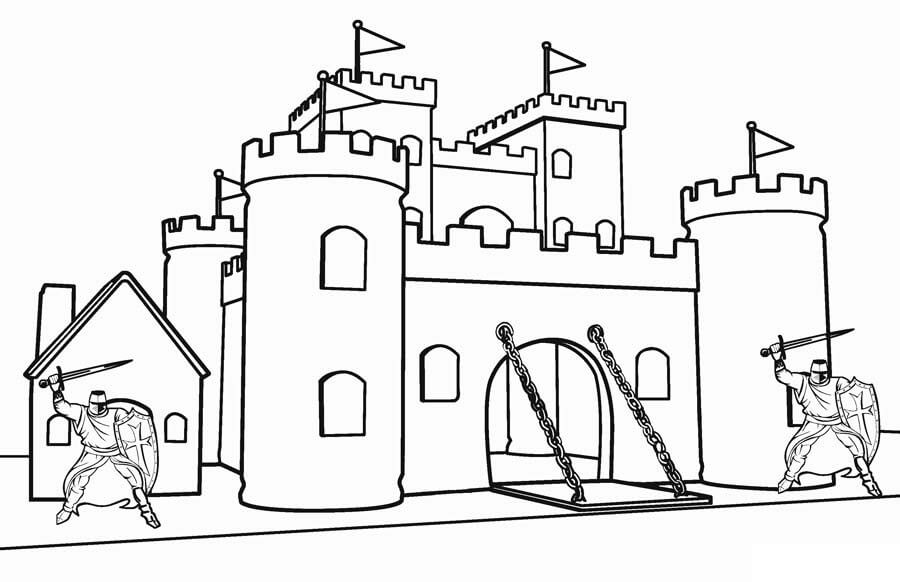 Dos Caballeros en el Castillo