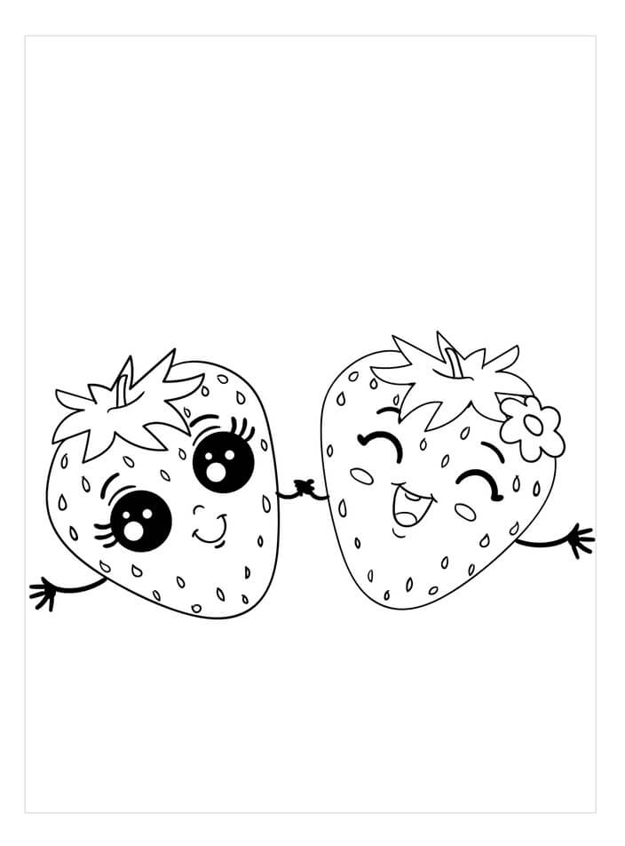 Dos Fresas Lindas