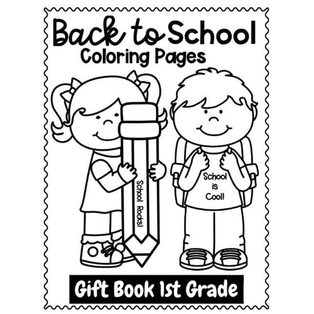 Dos Niños de Regreso a la Escuela