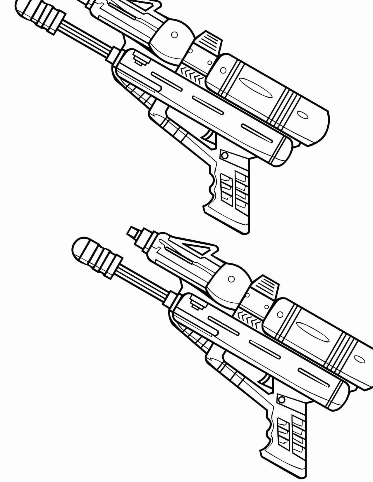 Dos Pistolas Láser