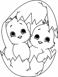 Dos Pollito en Huevo