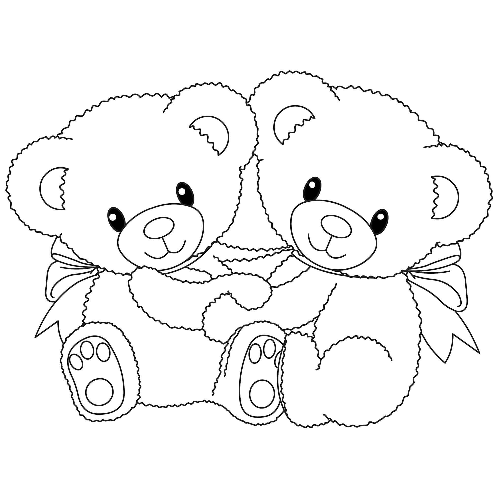 Dos osos de Peluche