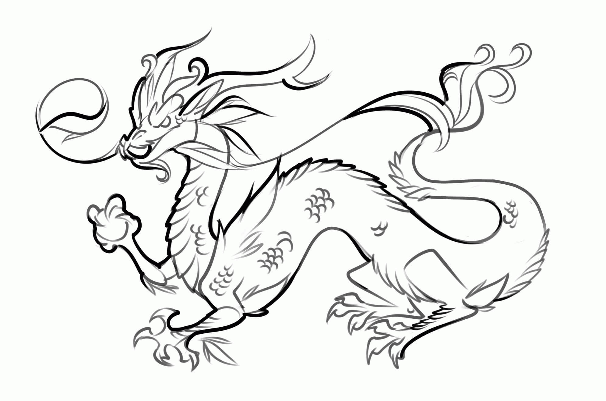 Dragón Chino Fuerte