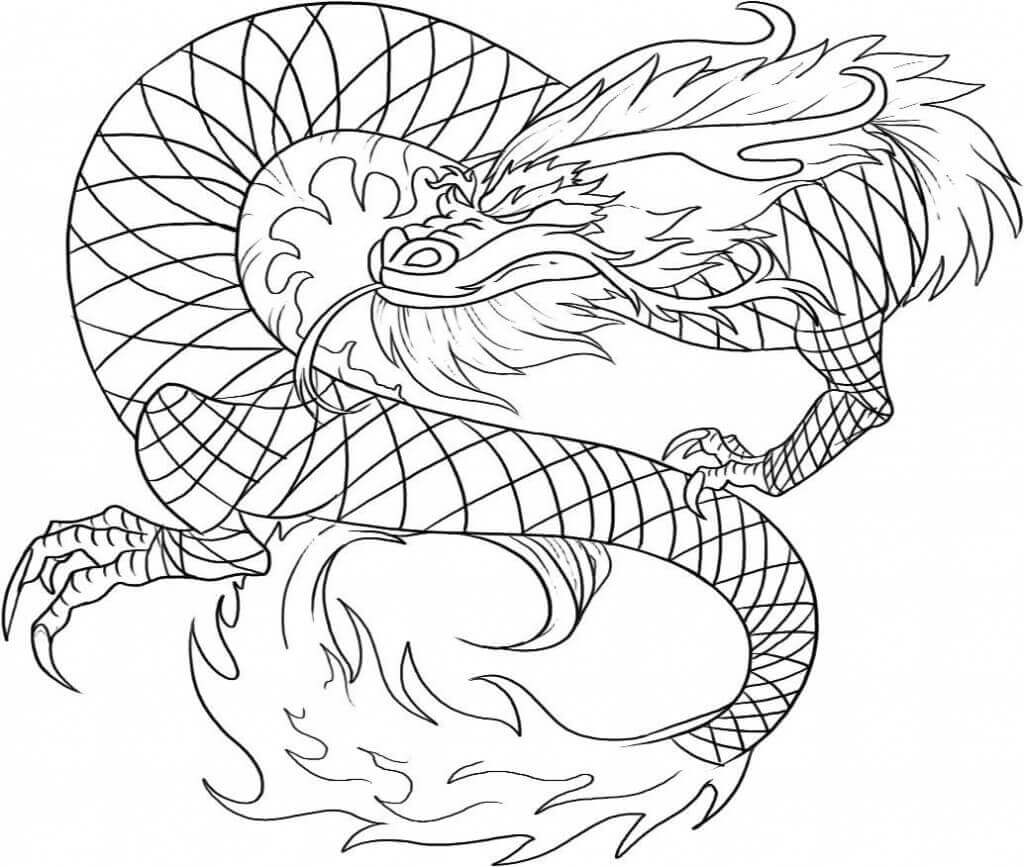 Dragón Chino de Fuego