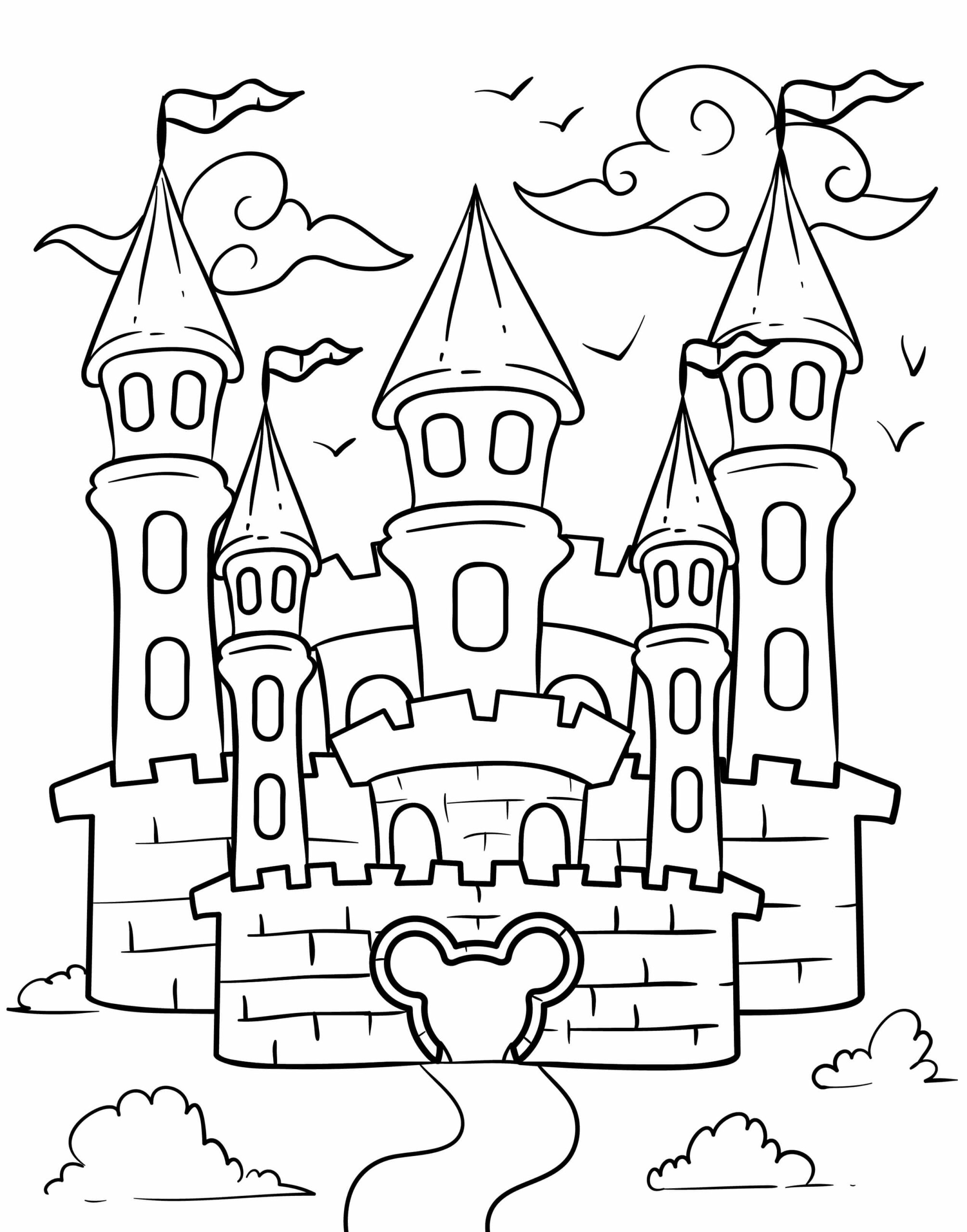 Edificio del Castillo de Disney