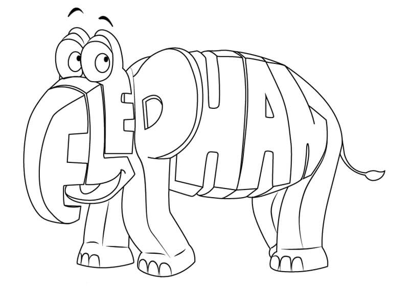 Elefante Divertido