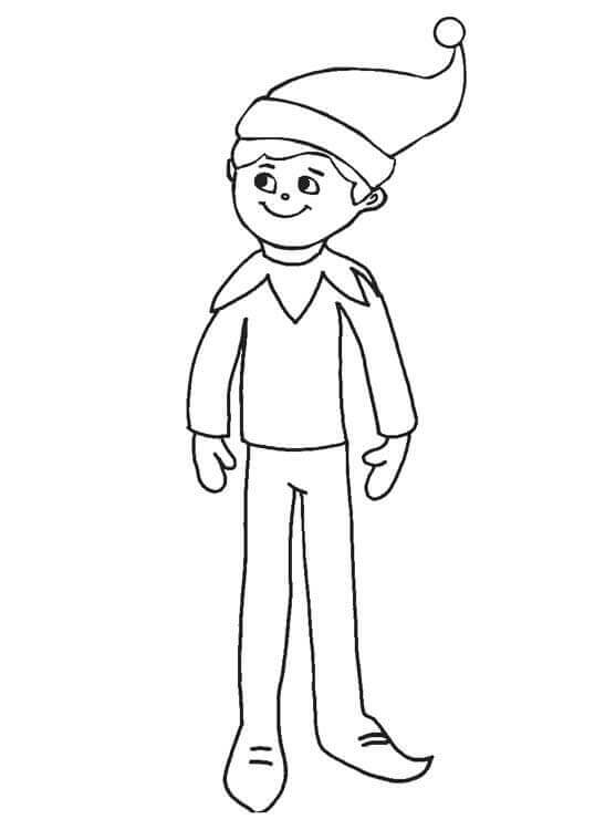 Elf está de Pie