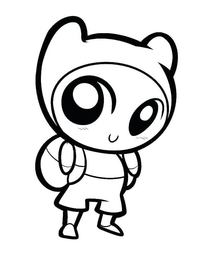 Encantador Chibi Finn