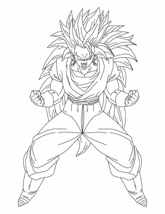 Enojado Goku Ssj3