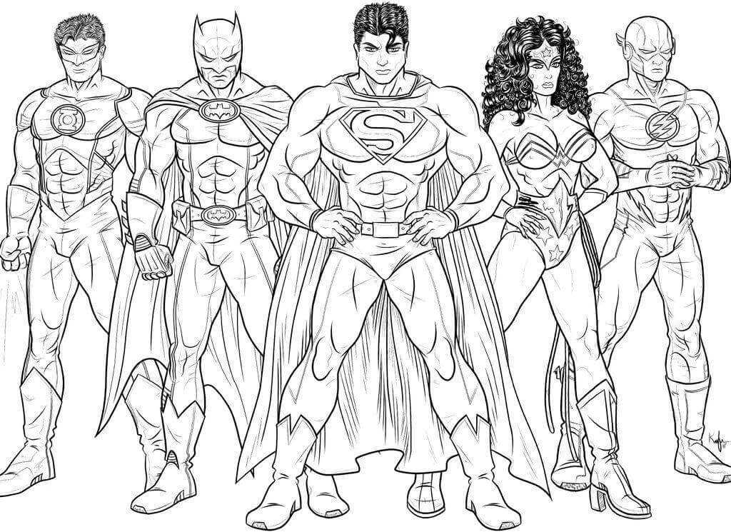 Equipo De La Liga De La Justicia
