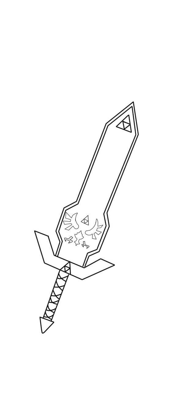 Espada Maestra De La Leyenda De Zelda