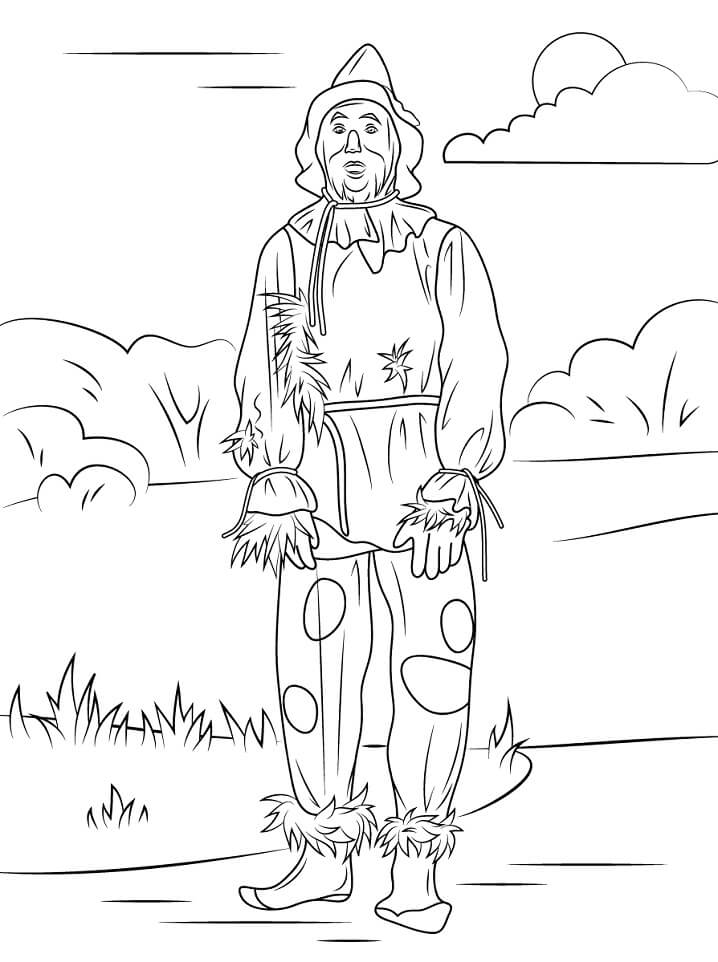 Espantapájaros Del Mago De Oz
