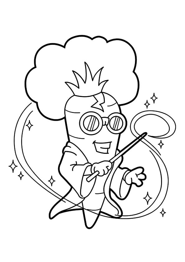 Espectáculo de Magia de Zanahoria de Dibujos Animados