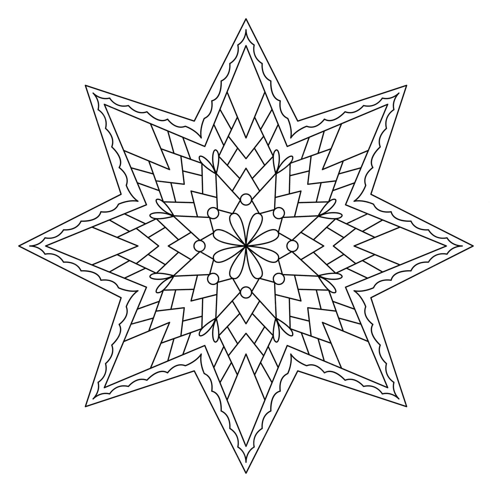 Estrella Zentangle