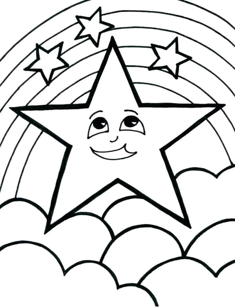 Estrellas con Arcoiris