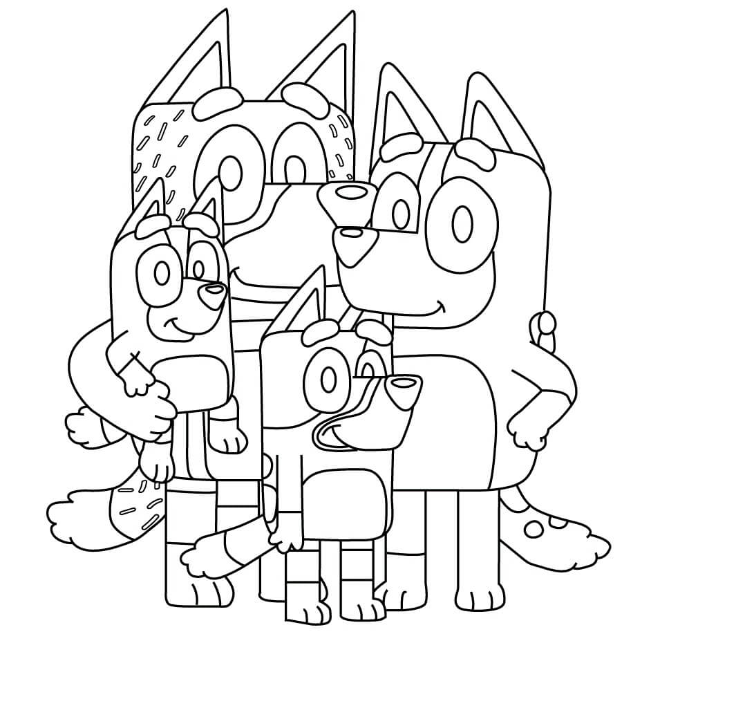 Familia Bluey