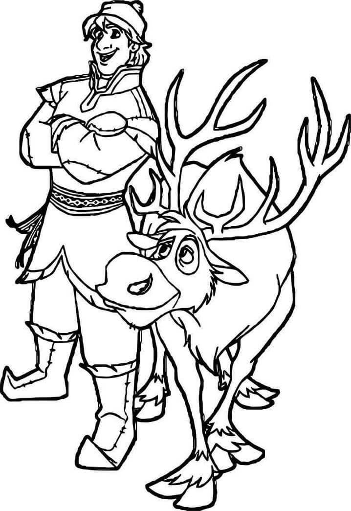 Feliz Kristoff con Sven