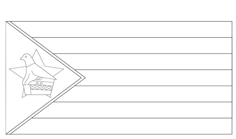 Flag of Zimbabwe
