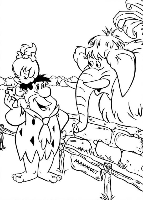 Fred Flintstones va al Zoológico
