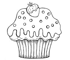 Fresa en Cupcake