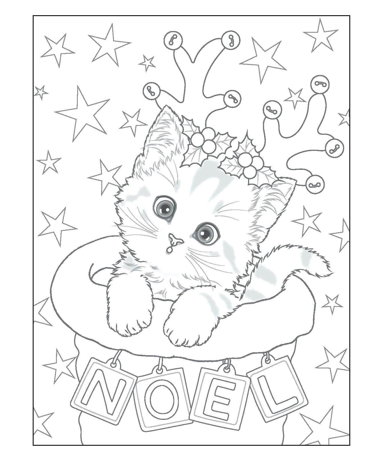 Gatito de Navidad