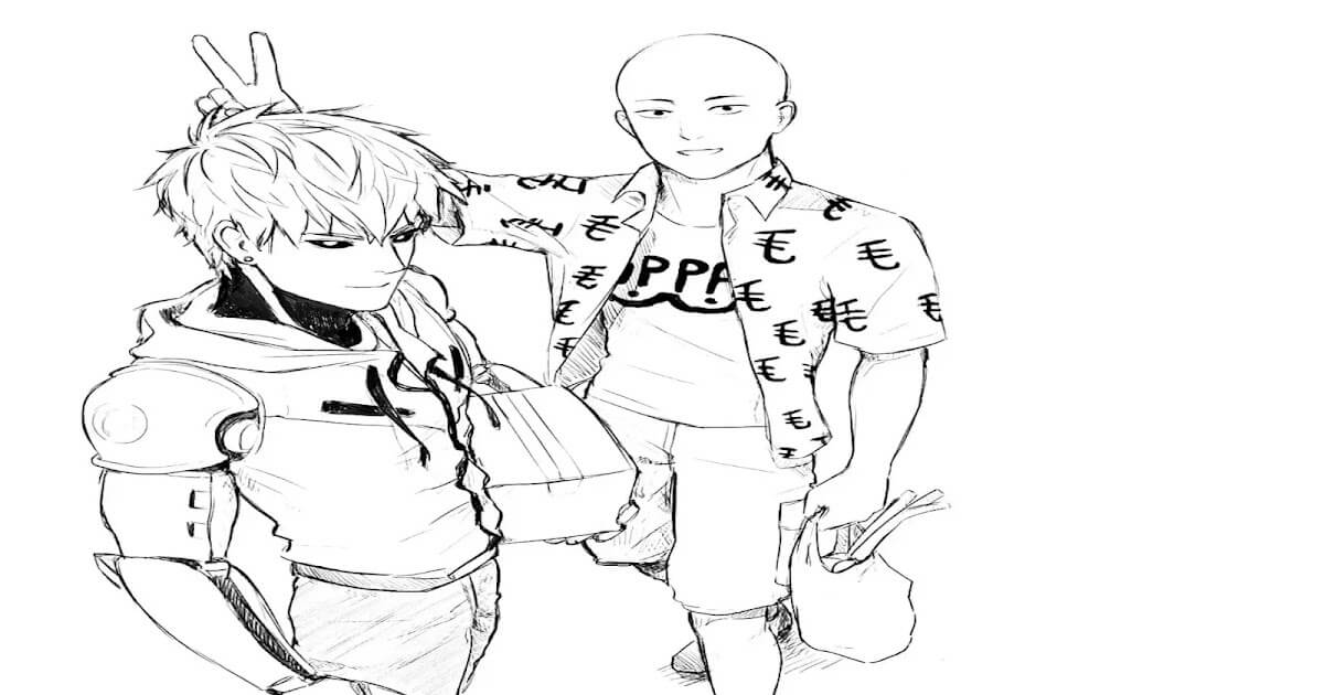 Genos y Saitama