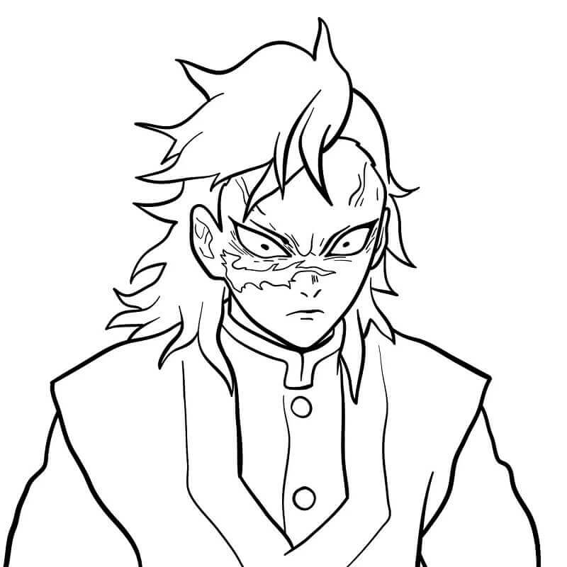 Genya Shinazugawa Demon Slayer