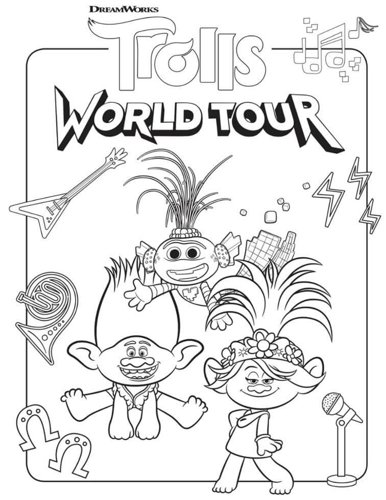 Gira Mundial De Los Trolls