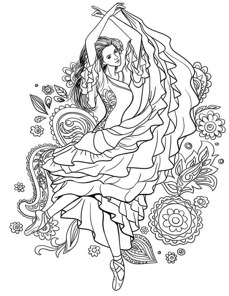 Gitana Bailando Carmen