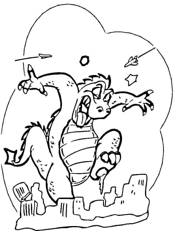 Godzilla Ataca la Ciudad