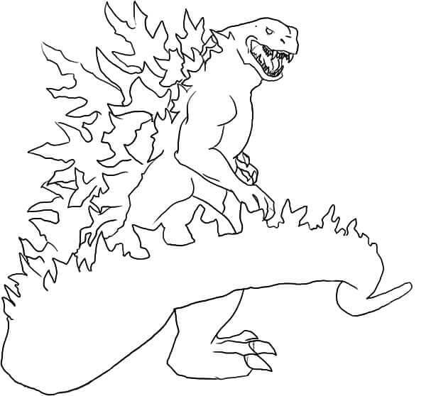 Godzilla Mueve su Cola