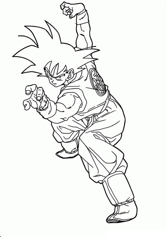 Goku Peleando