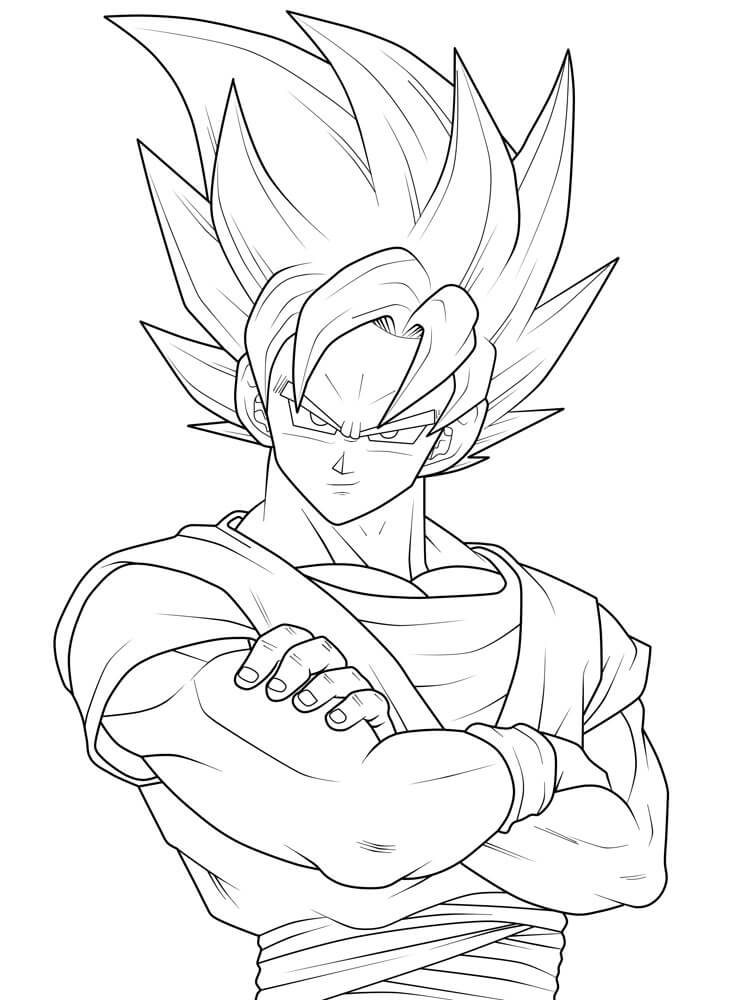 Goku SSj1 Cara