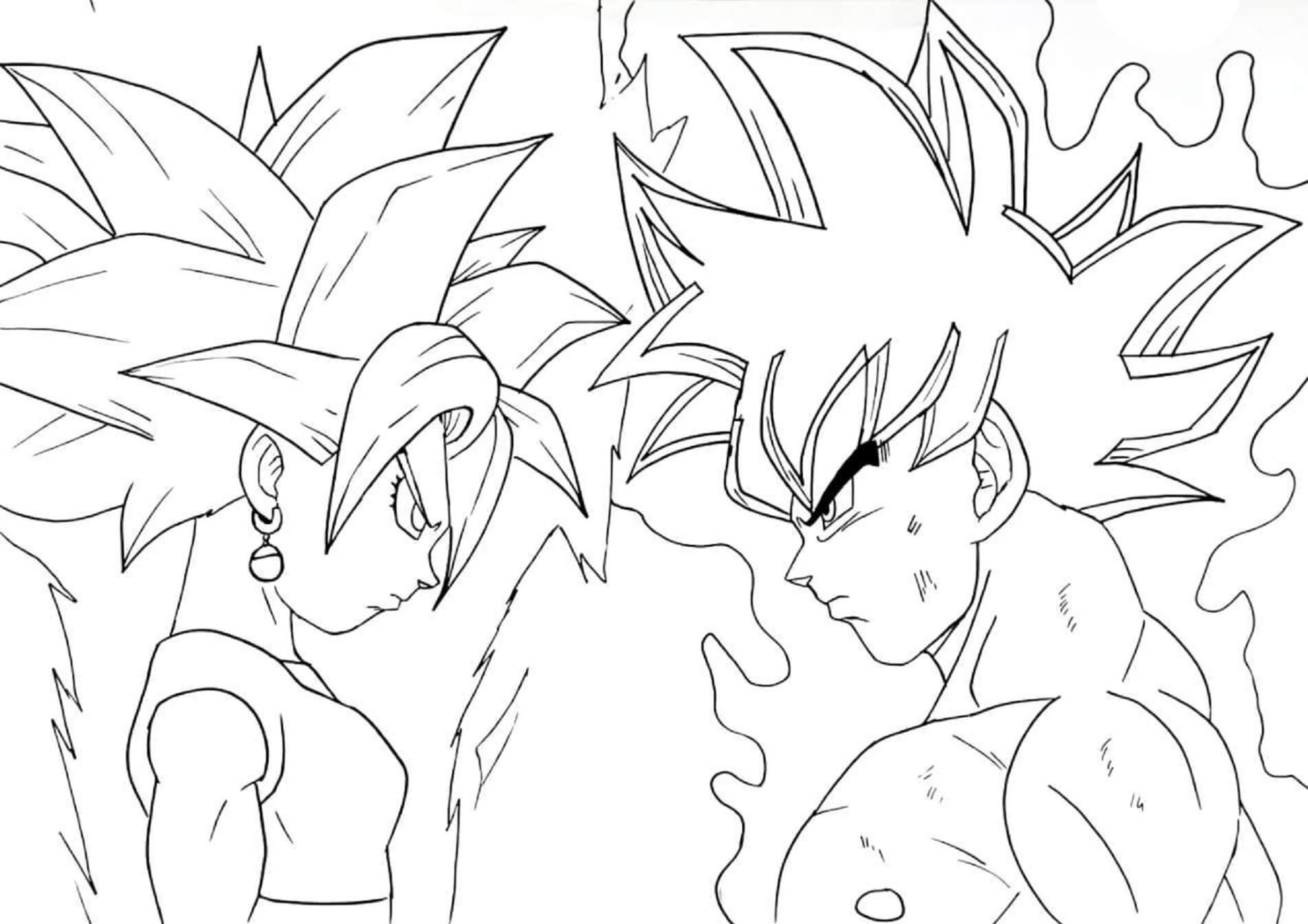 Goku y Kefla